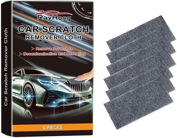 Frame from the ad for Nano Sparkle scratch-remover cloth